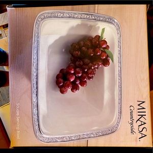 Mikasa countryside square serving bowl